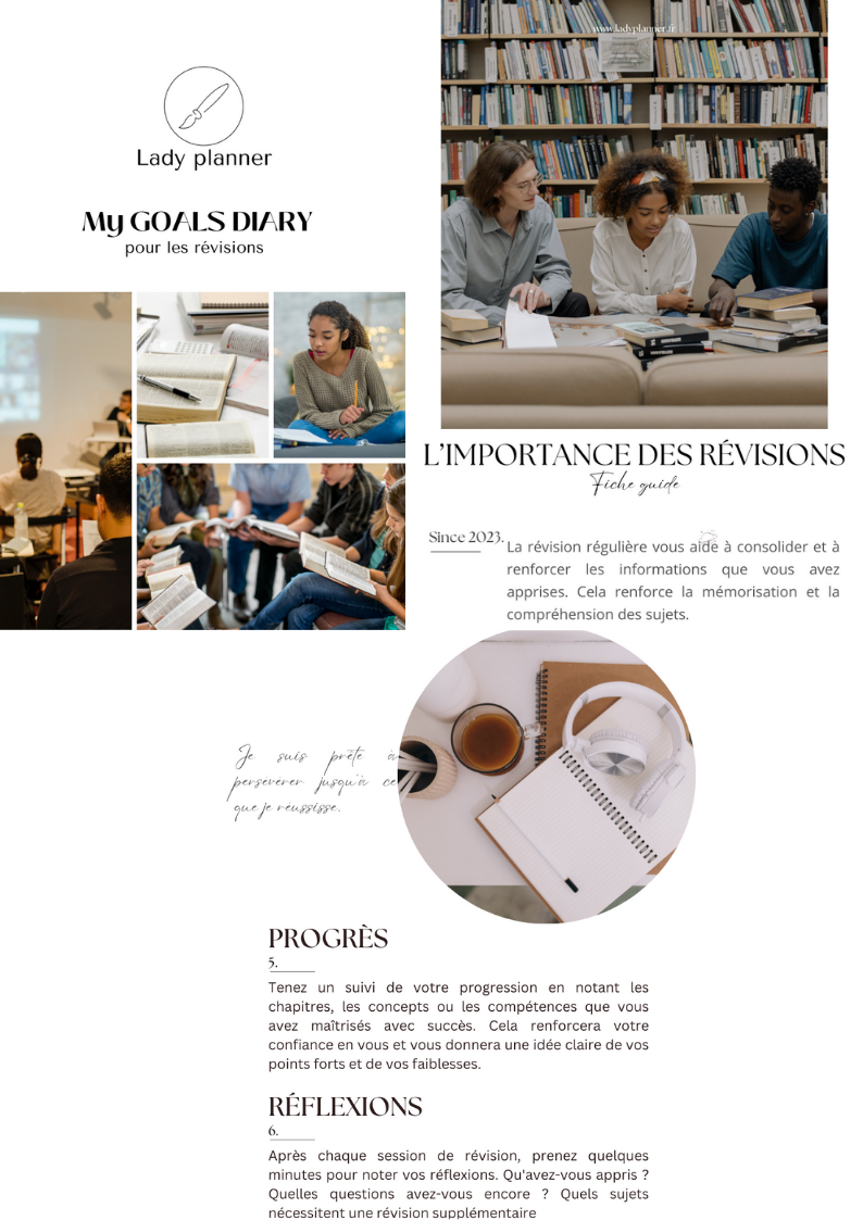 FICHE GUIDE POUR LES REVISIONS